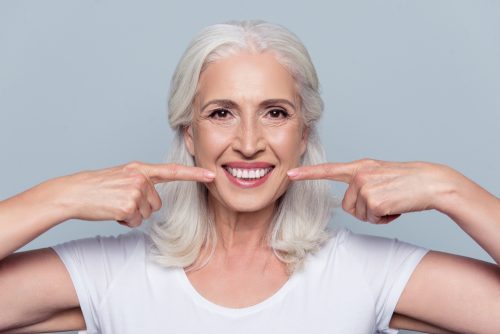 Woman with Beautiful Smile